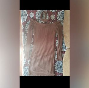 Fashion Nova Bodycon Brown Dress